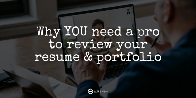 why you need a portfolio & resume review