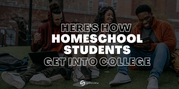 how homeschool students get into college
